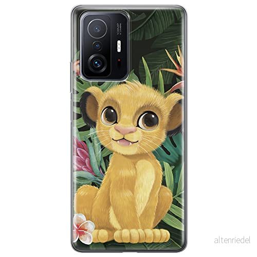 ERT GROUP mobiltelefonfodral för Xiaomi 11T 5G / PRO originalt och officiellt licensierat Disney mönster Simba & Friends 004, fodral tillverkad av TPU plast 5904805562143