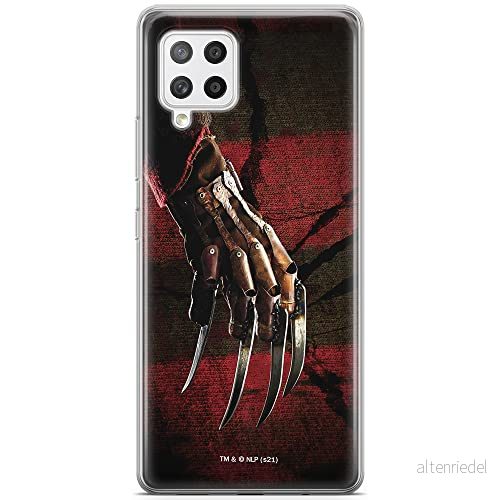 ERT GROUP mobiltelefonfodral för Samsung A42 5G originalt och officiellt licensierat Horror mönster Nightmare of Elm Street 002 anpassad till formen på mobiltelefonen, fodral tillverkad av TPU plast 5905511073084
