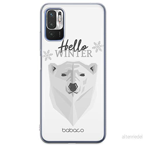 ERT GROUP mobiel telefoonhoesje voor Xiaomi REDMI NOTE 10 5G / POCO M3 PRO origineel en officieel erkend Babaco patroon Winter 003, hoesje is gemaakt van TPU 5904805610233