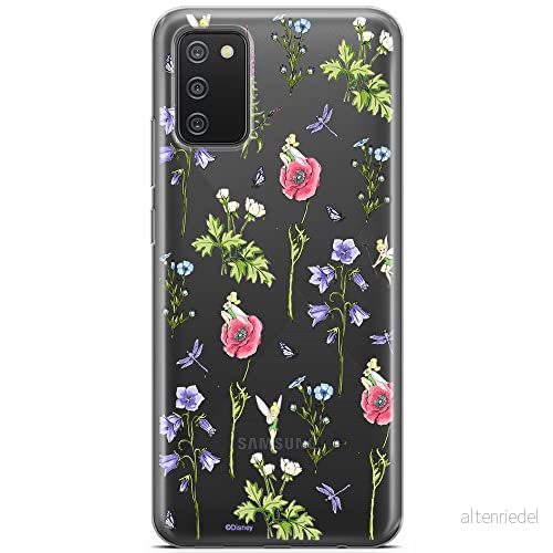ERT GROUP mobiltelefonfodral för Samsung A02S originalt och officiellt licensierat Disney mönster Tinker Bell 004 optimalt anpassad till formen på mobiltelefonen, fodral tillverkad av TPU plast 5904805659010