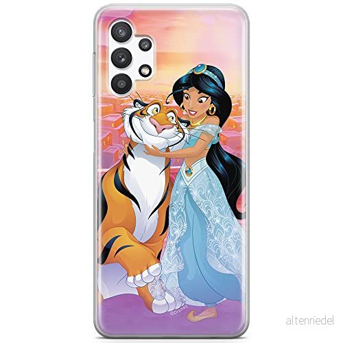 ERT GROUP mobiltelefonfodral för Samsung A32 5G originalt och officiellt licensierat Disney mönster Jasmine and Aladdin 001 optimalt anpassad till formen på mobiltelefonen, gedeeltelijk transparant 5903040055687