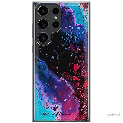 ERT GROUP mobiltelefonfodral för Samsung S23 ULTRA originalt och officiellt licensierat Babaco mönster Abstrakt 016 optimalt anpassad till formen på mobiltelefonen, fodral tillverkad av TPU plast 5905511460617