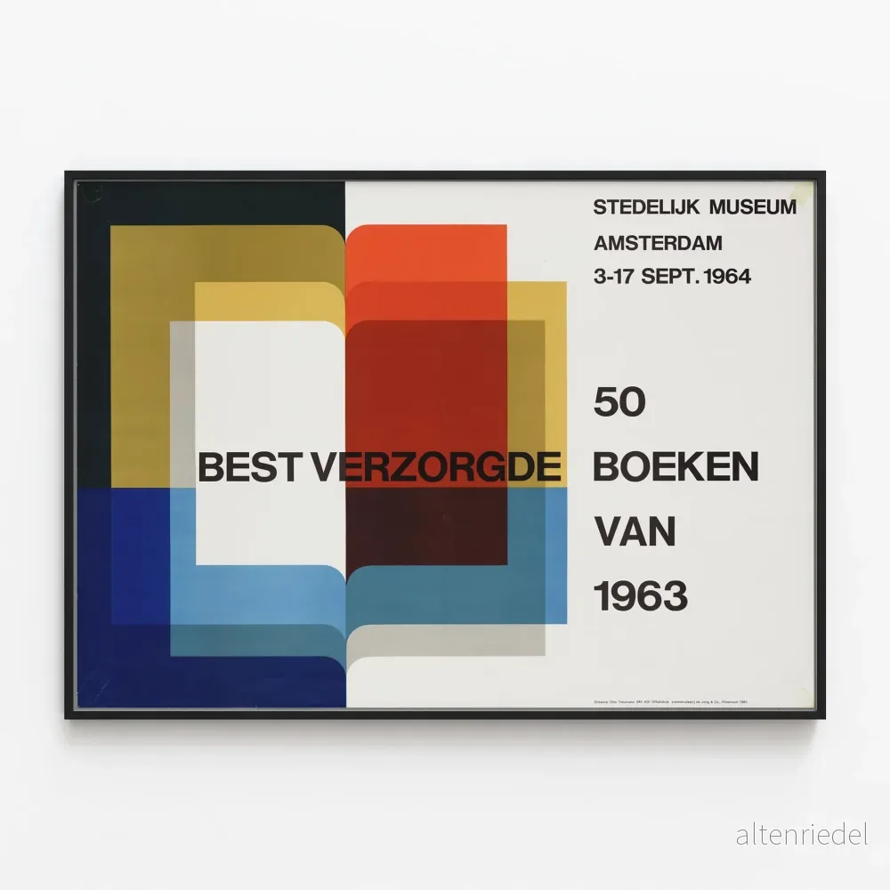 Vintageutställning Expo 50 Bästa Vårdade Böcker – Amsterdam 1964 Vintageutställning Expo 50 Bästa Vårdade Böcker – Amsterdam 1964