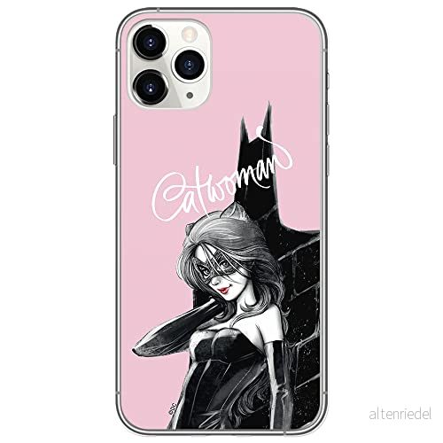ERT GROUP mobiltelefonfodral för Apple Iphone 11 originalt och officiellt licensierat DC mönster Catwoman 001 Vit optimalt anpassad till formen på mobiltelefonen, fodral tillverkad av TPU plast 5902980825503