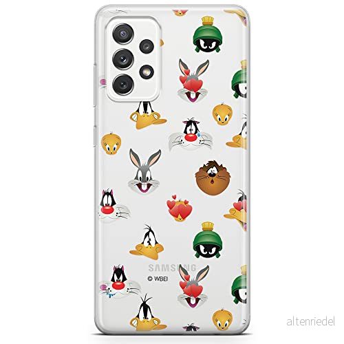 ERT GROUP mobiltelefonfodral för Samsung A33 5G originalt och officiellt licensierat Looney Tunes mönster 007 optimalt anpassad till formen på mobiltelefonen, gedeeltelijk transparant 5904805346392