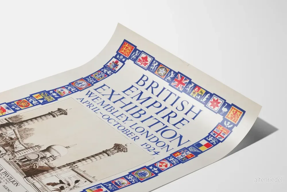 Britiska imperiets utställning Wembley 1924 - Malaysia-paviljongen - Bild 3