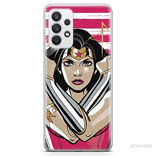 ERT GROUP mobiltelefonfodral för Samsung A32 4G LTE originalt och officiellt licensierat DC mönster Wonder Woman 003 optimalt anpassad till formen på mobiltelefonen, fodral tillverkad av TPU plast 5903040478486