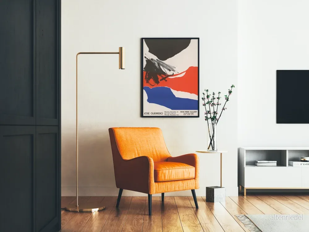Galleri Rose Fried - Utställning José Guerrero 1963 Poster - Bild 2