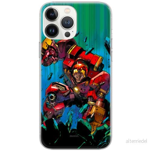 ERT GROUP mobiltelefonfodral för Samsung A71 originalt och officiellt licensierat Marvel mönster Iron Man 018 Vit optimalt anpassad till formen på mobiltelefonen, fodral tillverkad av TPU plast 5903537494128