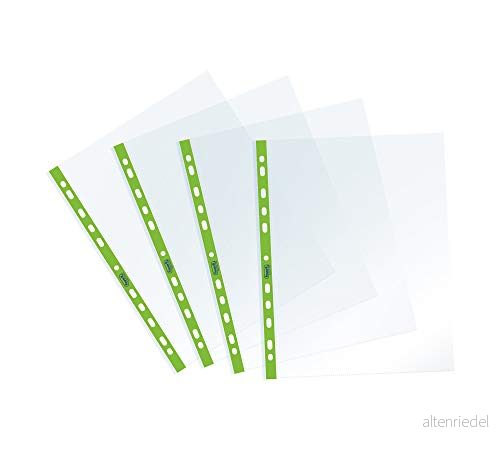 Favorit 400136865 transparent kuvert, universalborrning, innerformat 22 x 30 cm, filt, för A4 blad, 25 stycken 8006779036952