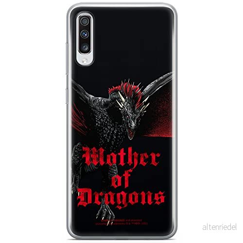 ERT GROUP mobiltelefonfodral för Samsung A70 originalt och officiellt licensierat Game od Thrones mönster of 002 anpassad till formen på mobiltelefonen, fodral tillverkad av TPU plast 5903932662733