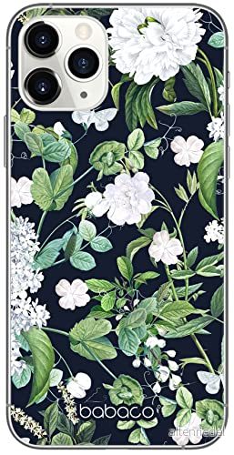 ERT GROUP mobiltelefonfodral för Iphone 11 PRO originalt och officiellt licensierat Babaco mönster Flowers 034 optimalt anpassad till formen på mobiltelefonen, fodral tillverkad av TPU plast 5905131289322