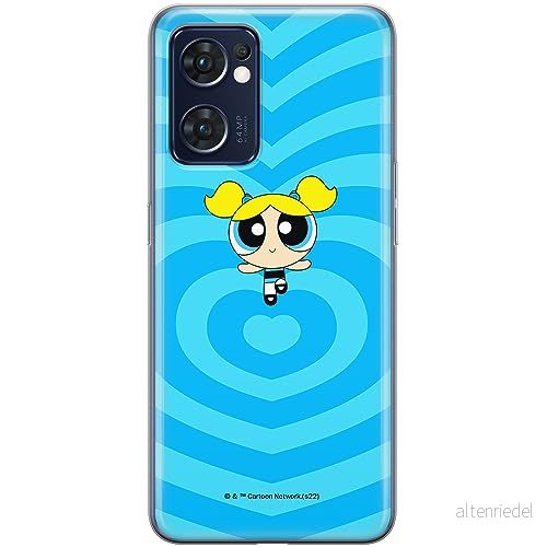 ERT GROUP mobiltelefonfodral för Oppo RENO 7 5G originalt och officiellt licensierat The Powerpuff Girls mönster 006, fodral tillverkad av TPU plast 5905511956981