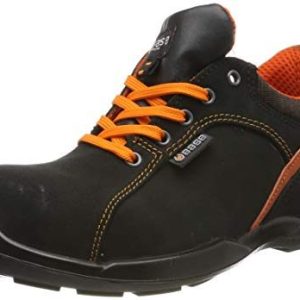 BASE Protection , Scuba säkerhetssko för män, svart och orange, storlek 40 8034003171759 BASE Protection , Scuba säkerhetssko för män, svart och orange, storlek 40 8034003171759