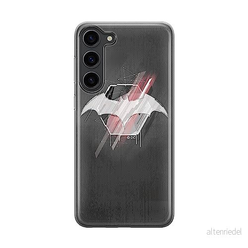 ERT GROUP mobiltelefonfodral för Samsung S23 PLUS originalt och officiellt licensierat DC mönster Batman 002 optimalt anpassad till formen på mobiltelefonen, fodral tillverkad av TPU plast 5905511446833