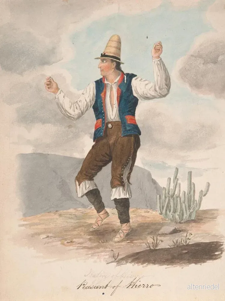 Målning Paysan de Hierro - Alfred Diston | Konsttryck - Bild 2