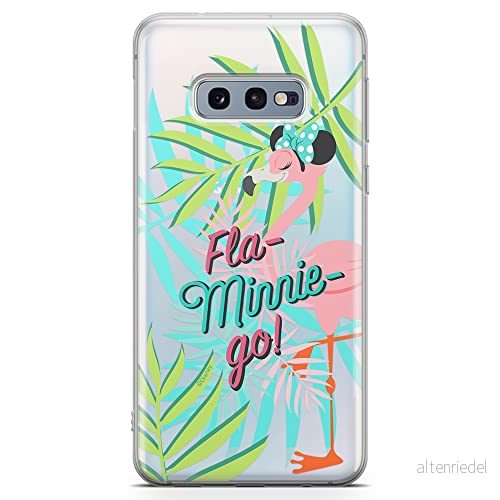 ERT GROUP mobiltelefonfodral för Samsung S10e originalt och officiellt licensierat Disney mönster Minnie 041 optimalt anpassad till formen på mobiltelefonen, gedeeltelijk transparant 5903040671986