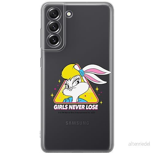 ERT GROUP mobiltelefonfodral för Samsung S21 FE originalt och officiellt licensierat Looney Tunes mönster Lola 008 optimalt anpassad till formen på mobiltelefonen, gedeeltelijk transparant 5905795071264