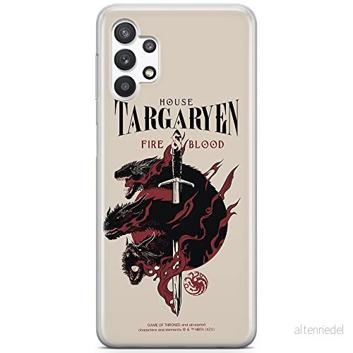 ERT GROUP mobiltelefonfodral för Samsung A32 5G originalt och officiellt licensierat Game od Thrones mönster of 006 anpassad till formen på mobiltelefonen, fodral tillverkad av TPU plast 5903932670646