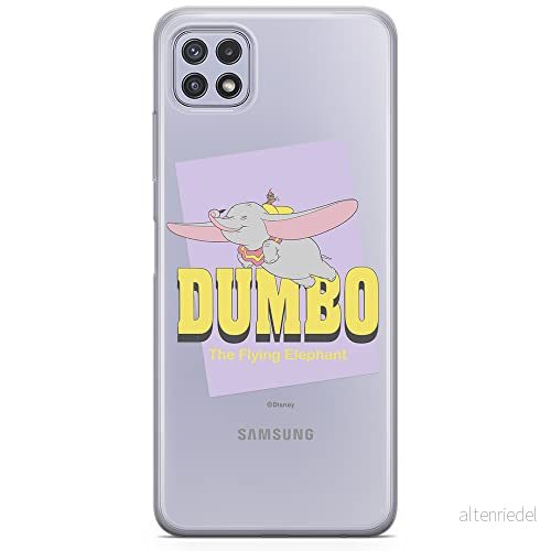 ERT GROUP mobiltelefonfodral för Samsung A22 5G originalt och officiellt licensierat Disney mönster Dumbo 005 optimalt anpassad till formen på mobiltelefonen, gedeeltelijk transparant 5903932801941