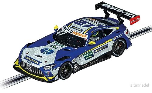 Carrera DIGITAL 132 20031067 Mercedes AMG GT3 Evo Team Winward No.27 Slotbil, kör med David Schumachers bil, originallicens från AMG, autentisk racingupplevelse 4007486310674