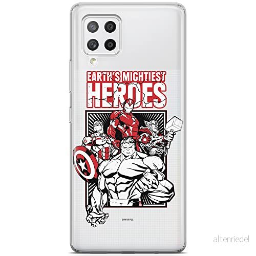 ERT GROUP mobiltelefonfodral för Samsung A42 5G originalt och officiellt licensierat Marvel mönster Avengers 005 optimalt anpassad till formen på mobiltelefonen, gedeeltelijk transparant 5903040252758