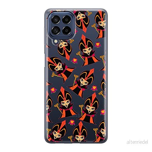 ERT GROUP mobiltelefonfodral för Samsung M33 5G originalt och officiellt licensierat Disney mönster Jafar 002 optimalt anpassad till formen på mobiltelefonen, gedeeltelijk transparant 5905511356798
