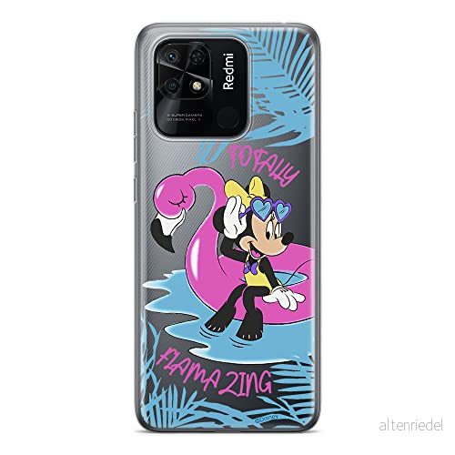 ERT GROUP mobiltelefonfodral för Xiaomi REDMI 10C originalt och officiellt licensierat Disney mönster Minnie 025 optimalt anpassad till formen på mobiltelefonen, gedeeltelijk transparant 5905511534523