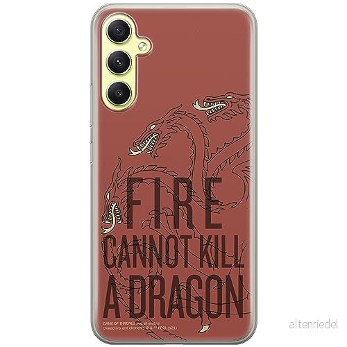 ERT GROUP mobiltelefonfodral för Samsung A34 5G originalt och officiellt licensierat Game of Thrones mönster 015 optimalt anpassad till formen på mobiltelefonen, fodral tillverkad av TPU plast 5905511791254