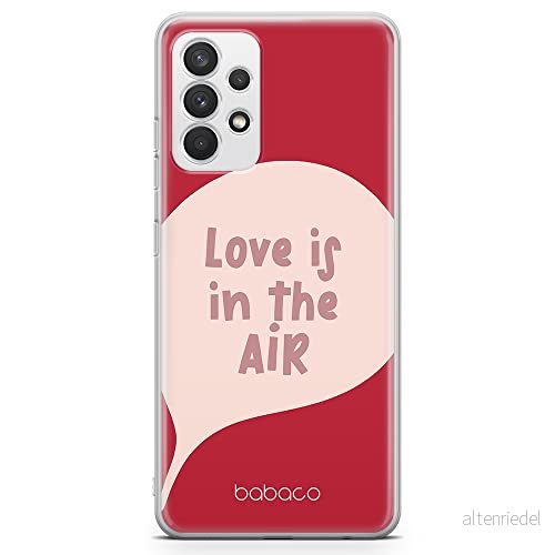 ERT GROUP mobiltelefonfodral för Samsung A32 4G LTE originalt och officiellt licensierat Babaco mönster Love is in the air 001 anpassad till formen på mobiltelefonen, fodral tillverkad av TPU plast 5904805033155