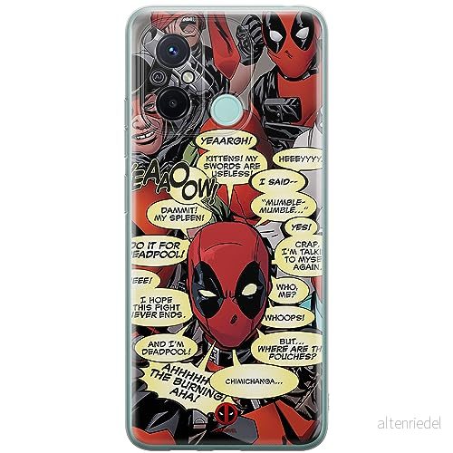 ERT GROUP mobiltelefonfodral för Xiaomi REDMI 12C/ 11A originalt och officiellt licensierat Marvel mönster Deadpool 008 anpassad till formen på mobiltelefonen, fodral tillverkad av TPU plast 5905511852788