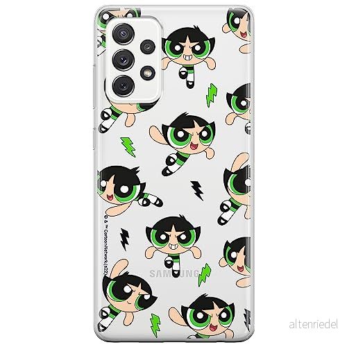 ERT GROUP mobiltelefonfodral för Samsung A53 5G originalt och officiellt licensierat The Powerpuff Girls mönster 009, gedeeltelijk transparant 5905511959081