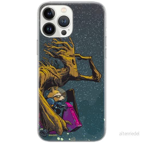 ERT GROUP mobiltelefonfodral för Samsung S10 originalt och officiellt licensierat Marvel mönster Guardians of the Galaxy 003 Vit anpassad till formen på mobiltelefonen, fodral tillverkad av TPU plast 5902980097184
