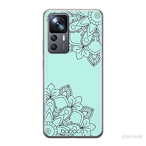 ERT GROUP mobiltelefonfodral för Xiaomi 12T/12T pro/K50 Ultra originalt och officiellt licensierat Babaco mönster Mandalas 007 anpassad till formen på mobiltelefonen, fodral tillverkad av TPU plast 5905511583057