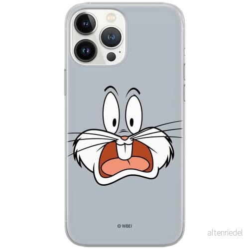 ERT GROUP mobiltelefonfodral för Samsung A71 originalt och officiellt licensierat Looney Tunes mönster Bugs 009 Vit optimalt anpassad till formen på mobiltelefonen, fodral tillverkad av TPU plast 5903537535210