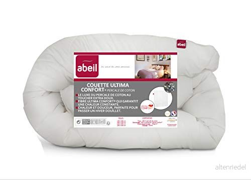 Abeil Premium Ultima Comfort Percale de bomull 140 x 200 cm, tillverkat i Frankrike 3087880025375