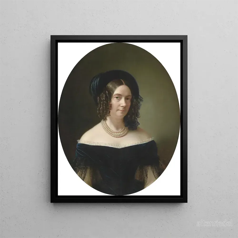 Målning L'archiduchesse Dorothée - Anton Einsle | Konsttryck