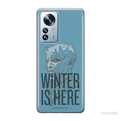 ERT GROUP mobiltelefonfodral för Xiaomi 12 / 12X originalt och officiellt licensierat Game of Thrones mönster 016 optimalt anpassad till formen på mobiltelefonen, fodral tillverkad av TPU plast 5905511486938