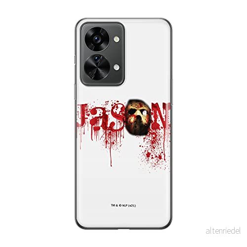 ERT GROUP mobiltelefonfodral för Oneplus NORD 2T 5G originalt och officiellt licensierat Horror mönster Fridat the 13th 001 anpassad till formen på mobiltelefonen, fodral tillverkad av TPU plast 5905511276249