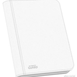 Ultimate Guard Zipfolio 160 8 ficka XenoSkin vit UGD010352 4260250077245 Ultimate Guard Zipfolio 160 8 ficka XenoSkin vit UGD010352 4260250077245