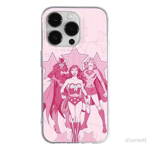 ERT GROUP mobiltelefonfodral för Apple Iphone 14 PRO MAX originalt och officiellt licensierat DC mönster Super Girls 002 optimalt anpassad till formen på mobiltelefonen, fodral tillverkad av TPU plast 5905131941657