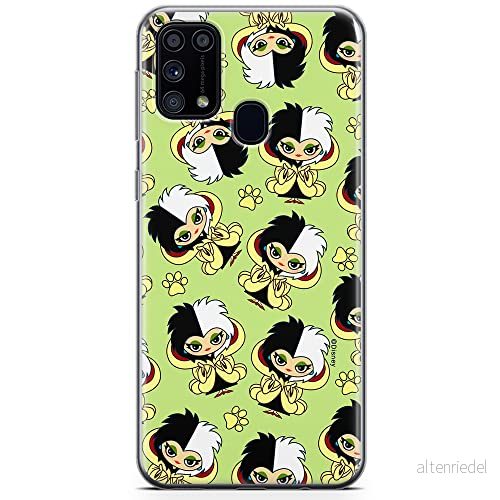 ERT GROUP mobiltelefonfodral för Samsung M31 originalt och officiellt licensierat Disney mönster Cruella 007 optimalt anpassad till formen på mobiltelefonen, fodral tillverkad av TPU plast 5905131494535