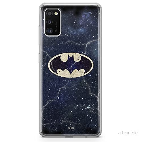 ERT GROUP mobiltelefonfodral för Samsung A41 originalt och officiellt licensierat DC mönster Batman 003 optimalt anpassad till formen på mobiltelefonen, fodral tillverkad av TPU plast 5903537532691