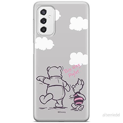 ERT GROUP mobiltelefonfodral för Samsung M52 5G originalt och officiellt licensierat Disney mönster Winnie the Pooh and friends 006, fodral tillverkad av TPU plast 5904805486067
