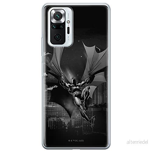 ERT GROUP mobiltelefonfodral för Xiaomi REDMI NOTE 10 PRO originalt och officiellt licensierat DC mönster Batman 073 optimalt anpassad till formen på mobiltelefonen, fodral tillverkad av TPU plast 5905131509659