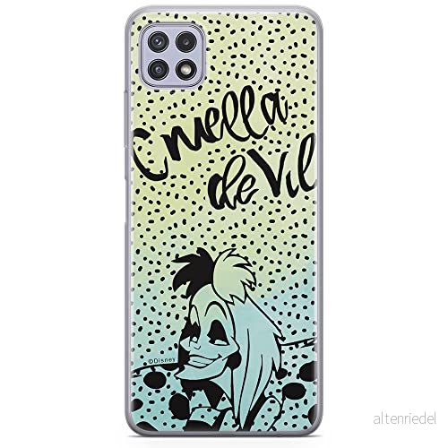 ERT GROUP mobiltelefonfodral för Samsung A22 5G originalt och officiellt licensierat Disney mönster Cruella 002 optimalt anpassad till formen på mobiltelefonen, fodral tillverkad av TPU plast 5903932827514
