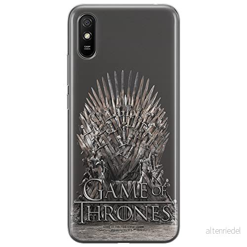 ERT GROUP mobiltelefonfodral för Xiaomi REDMI 9A originalt och officiellt licensierat Game od Thrones mönster of 017 anpassad till formen på mobiltelefonen, fodral tillverkad av TPU plast 5903932687774