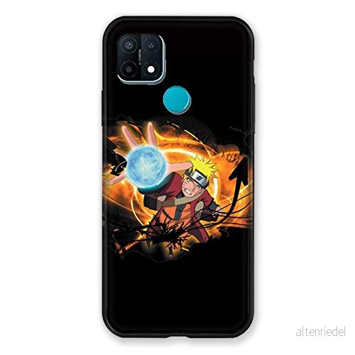 Cokitec fodral för Oppo A15 Manga Naruto svart flerfärgad 3614848030166