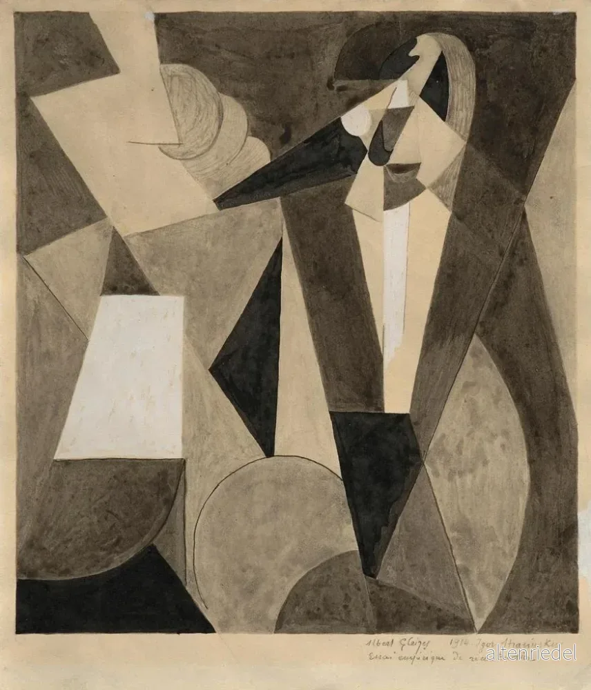 Målning Igor Stravinsky - Albert Gleizes | Konsttryck - Bild 2
