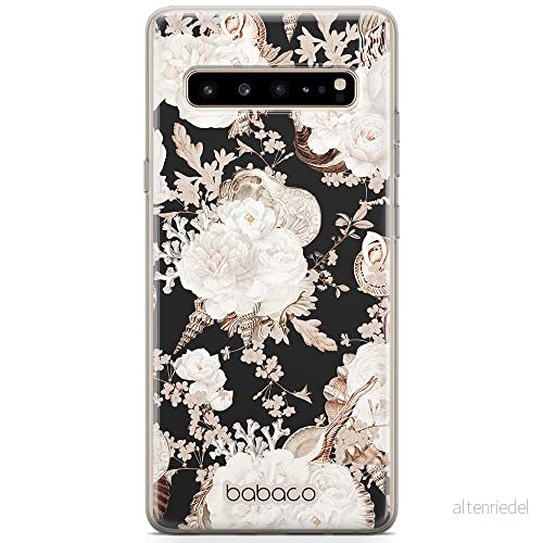 ERT GROUP mobiltelefonfodral för Samsung S10 5G originalt och officiellt licensierat Babaco mönster Flowers 044 optimalt anpassad till formen på mobiltelefonen, fodral tillverkad av TPU plast 5905131326690